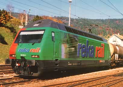 Re 460 062 CFF "Reka Rail"